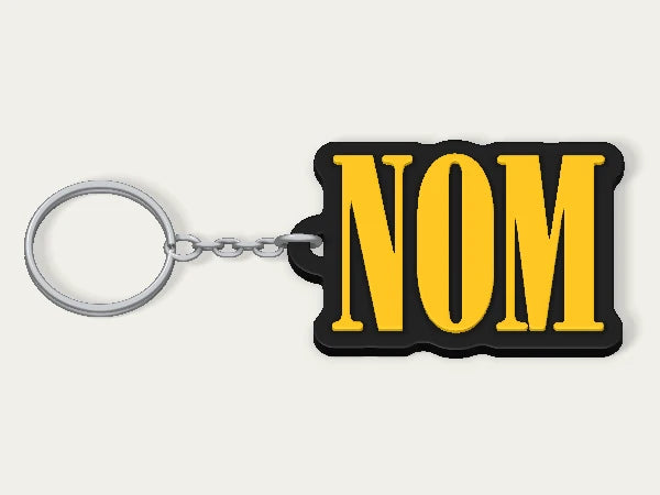 Porte-clés personnalisé Nirvana — design personnalisé en exemple