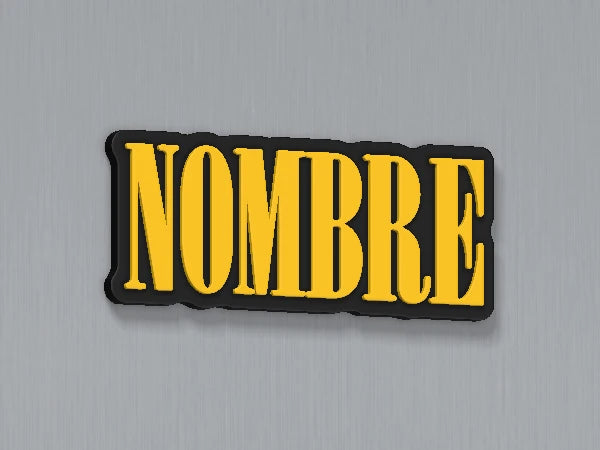 Imán personalizado Nirvana — diseño personalizado de ejemplo