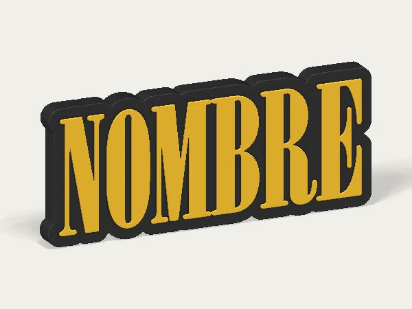 Letrero personalizado Nirvana — diseño personalizado de ejemplo