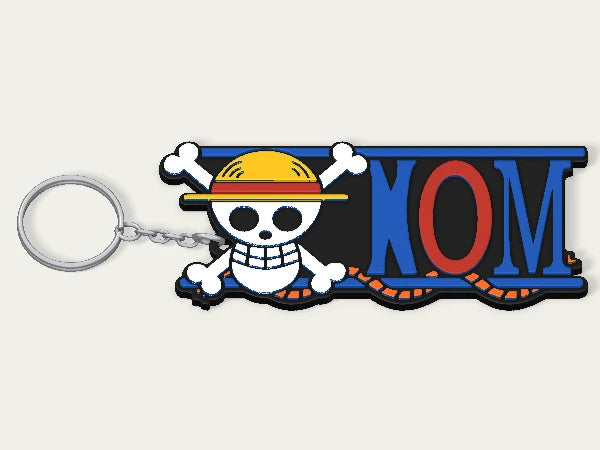 Porte-clés personnalisé One Piece — design personnalisé en exemple
