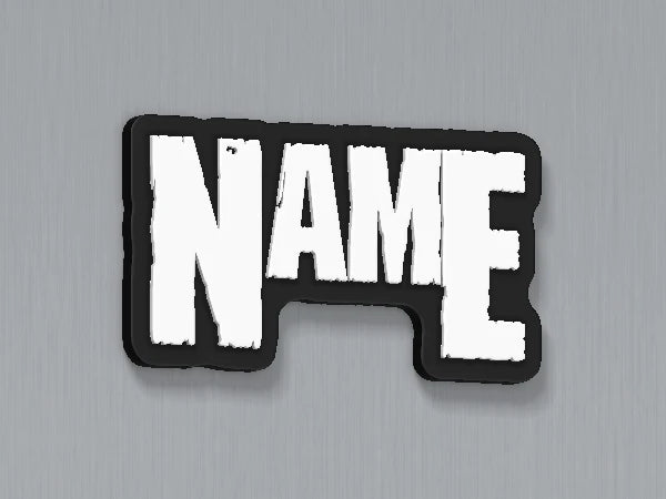 Pantera Custom Name Magnet — example personalised design