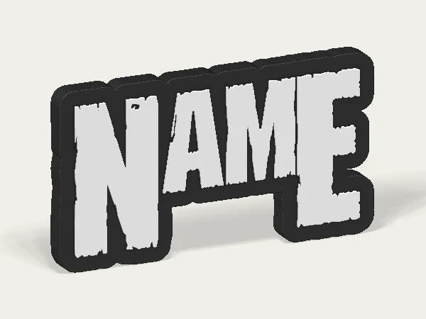 Pantera Custom Logo Display Sign — example personalised design