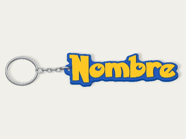Llavero personalizado Pokemon — diseño personalizado de ejemplo