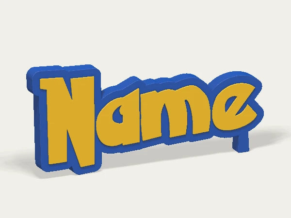 Pokemon Custom Logo Display Sign — example personalised design