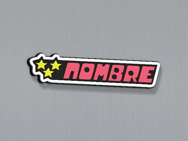 Imán personalizado Powerpuff Girls — diseño personalizado de ejemplo