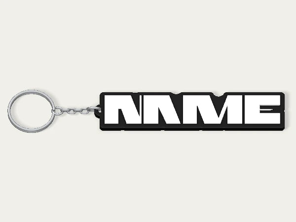 Rammstein Custom Keychain — example personalised design