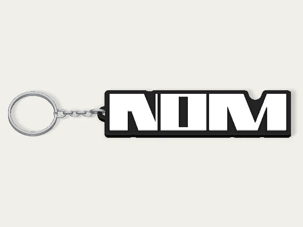Porte-clés personnalisé Rammstein — design personnalisé en exemple