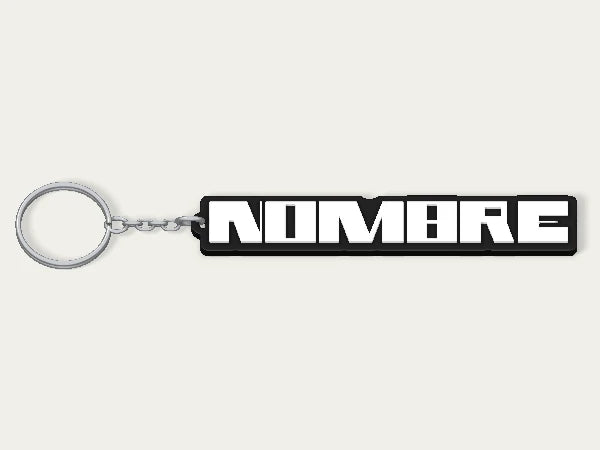Llavero personalizado Rammstein — diseño personalizado de ejemplo
