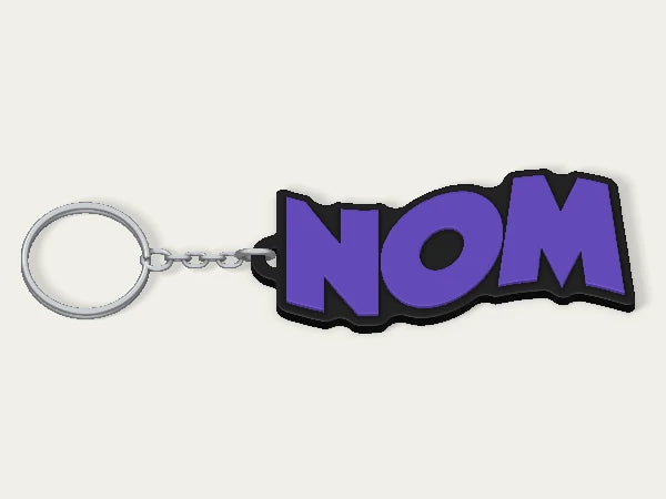 Porte-clés personnalisé Black Sabbath — design personnalisé en exemple