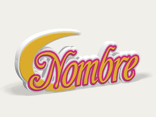 Letrero personalizado Sailor Moon — diseño personalizado de ejemplo