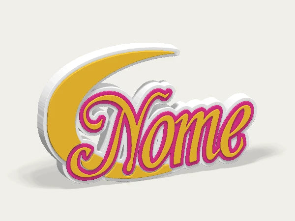 Targa personalizzata Sailor Moon — design personalizzato di esempio