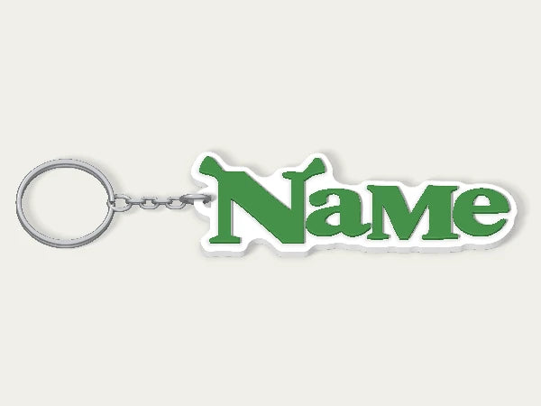 Shrek Custom Keychain — example personalised design