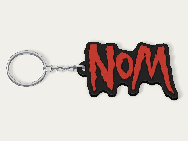 Porte-clés personnalisé Slipknot — design personnalisé en exemple