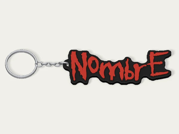 Llavero personalizado Slipknot — diseño personalizado de ejemplo