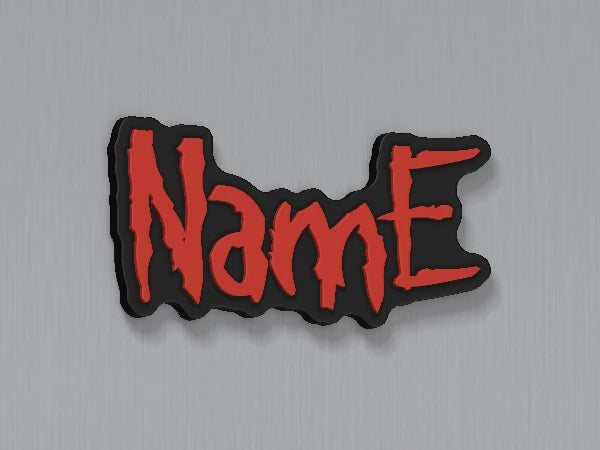 Slipknot Custom Name Magnet — example personalised design