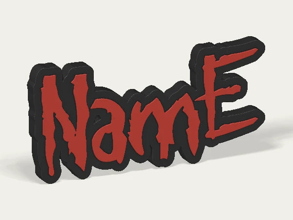 Slipknot Custom Logo Display Sign — example personalised design