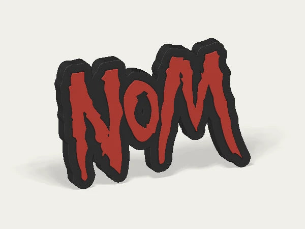 Plaque personnalisée Slipknot — example personalised design