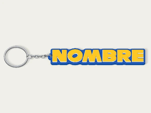Llavero personalizado Sonic — diseño personalizado de ejemplo