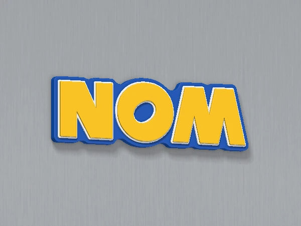 Magnet personnalisé Sonic — design personnalisé en exemple