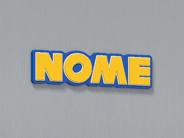 Calamita personalizzata Sonic — design personalizzato di esempio