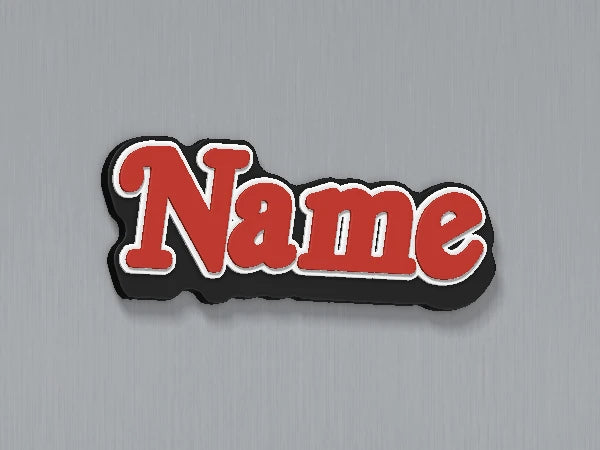 The Rolling Stones Custom Name Magnet — example personalised design