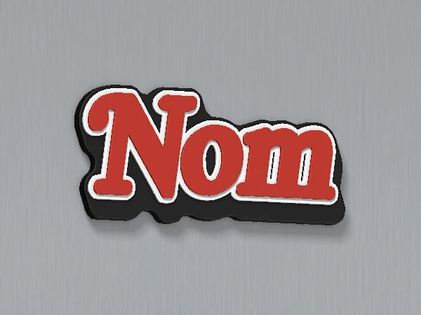 Magnet personnalisé The Rolling Stones — design personnalisé en exemple