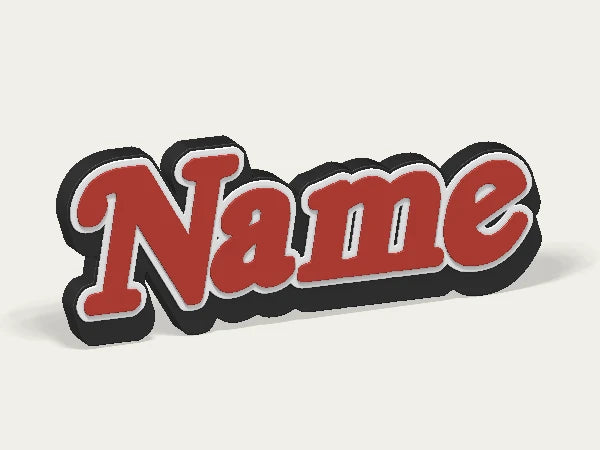 The Rolling Stones Custom Logo Display Sign — example personalised design
